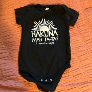 Baby Onesie, Hakuna Ma’s Ta-Ta’s